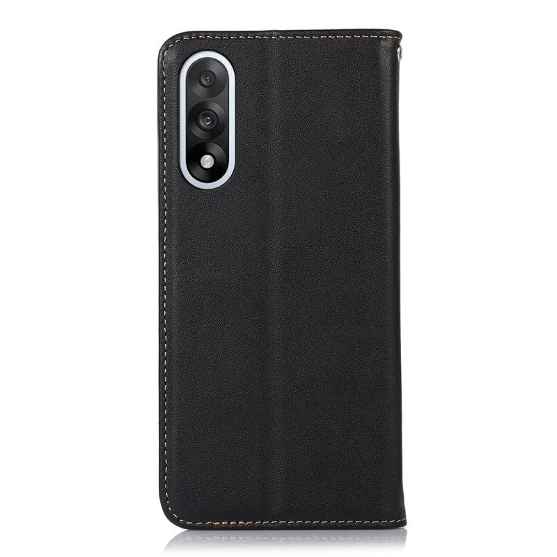 Folio-fodral Oneplus Nord 5 Khazneh Läder