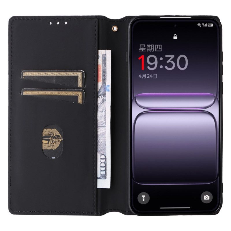 Folio-fodral Oneplus Nord 5 Telefonfodral Glansigt