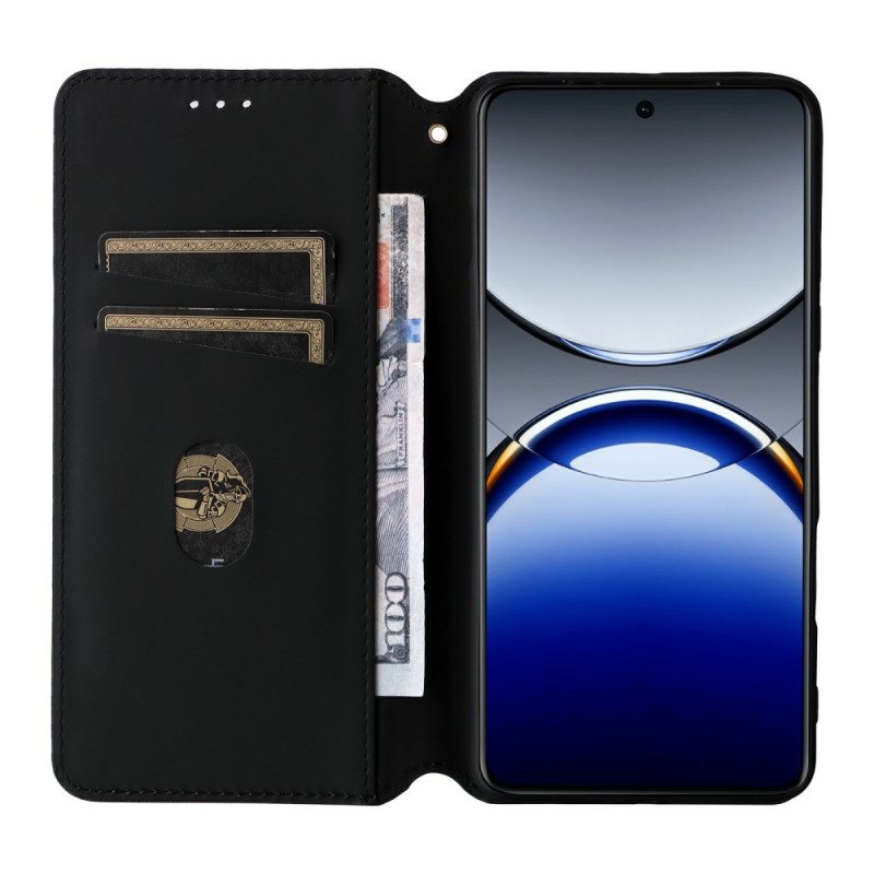Folio-fodral Oppo Find X8 Pro Telefonfodral Diamantmönster 3d