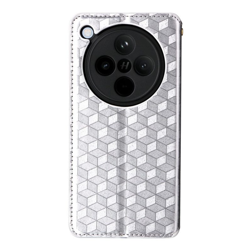 Folio-fodral Oppo Find X8 Telefonfodral 3d-diamanter