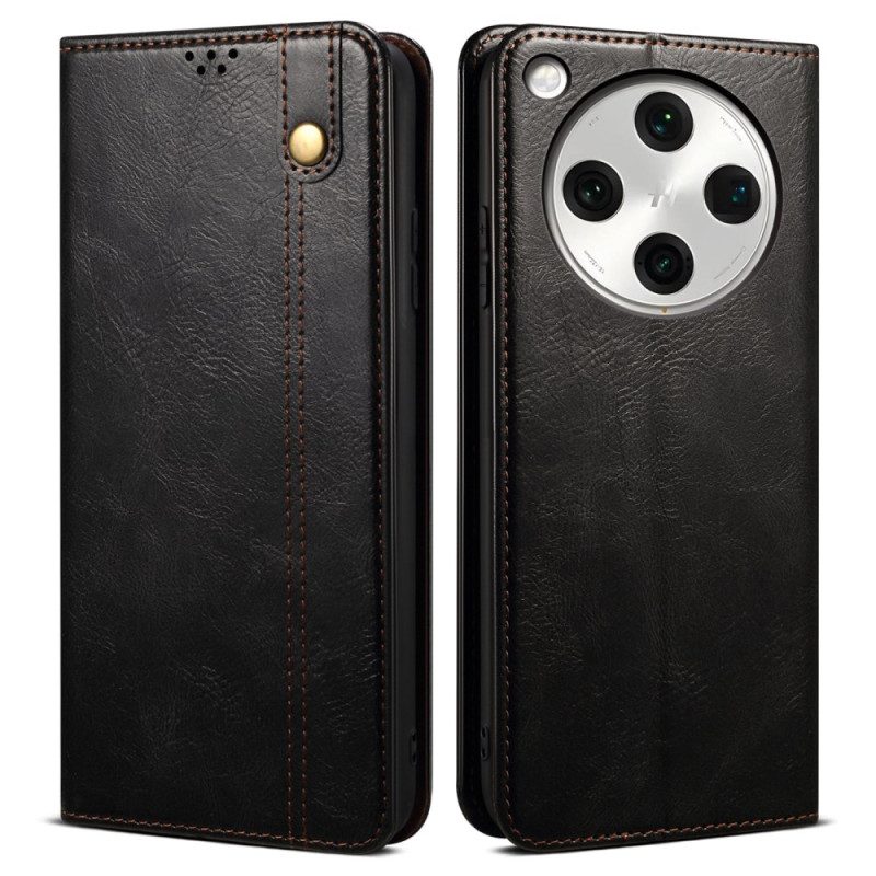 Folio-fodral Oppo Find X8 Telefonfodral Vaxat Konstläder