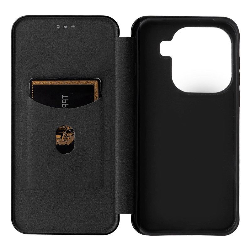 Folio-fodral Oppo Find X9 Pro 5g Kolfiberstruktur