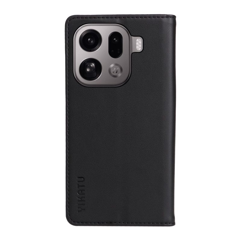 Folio-fodral Oppo Find X9 Pro 5g Yikatu