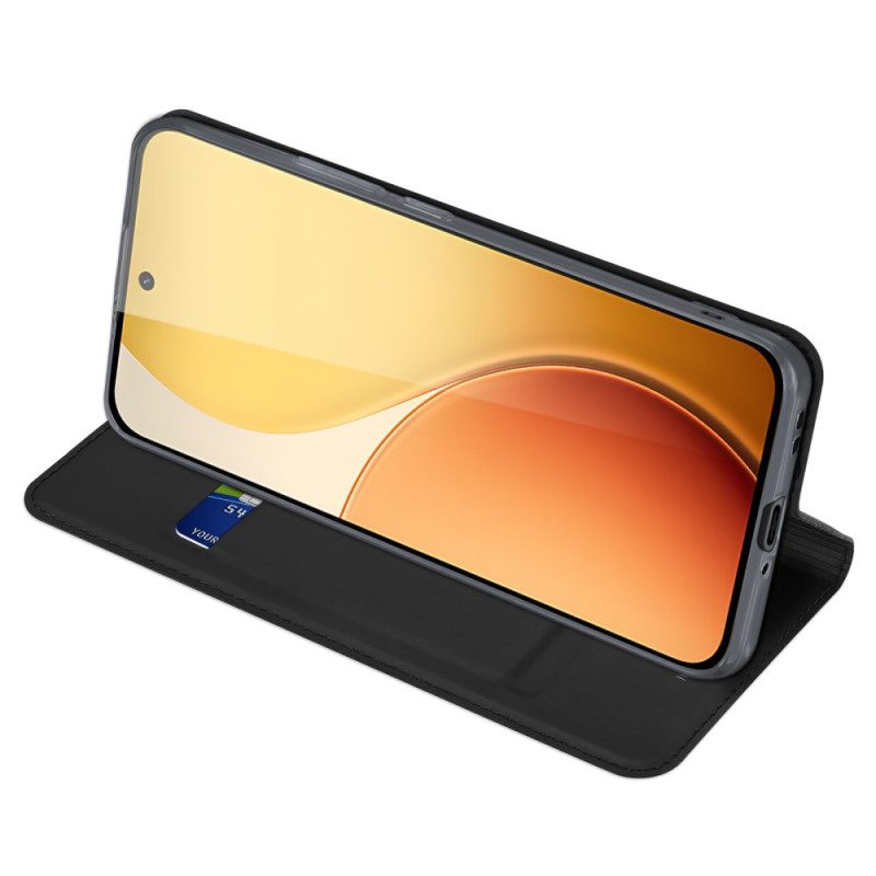 Folio-fodral Oppo Reno 14 5g Skin Pro Dux Ducis-serien