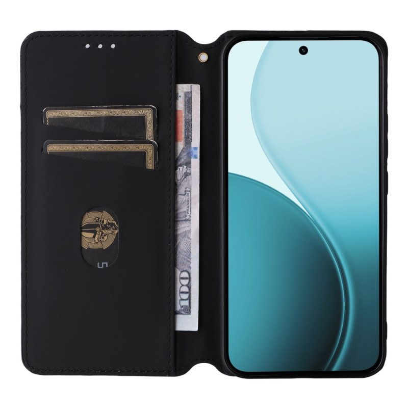 Folio-fodral Oppo Reno 14f 5g Diamantmönster