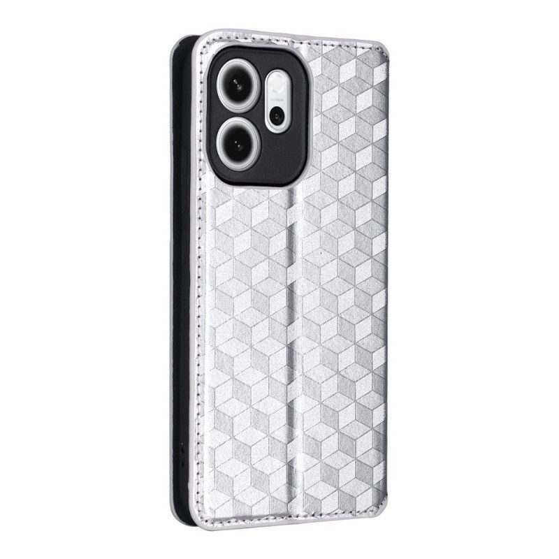 Folio-fodral Oppo Reno 14f 5g Diamantmönster