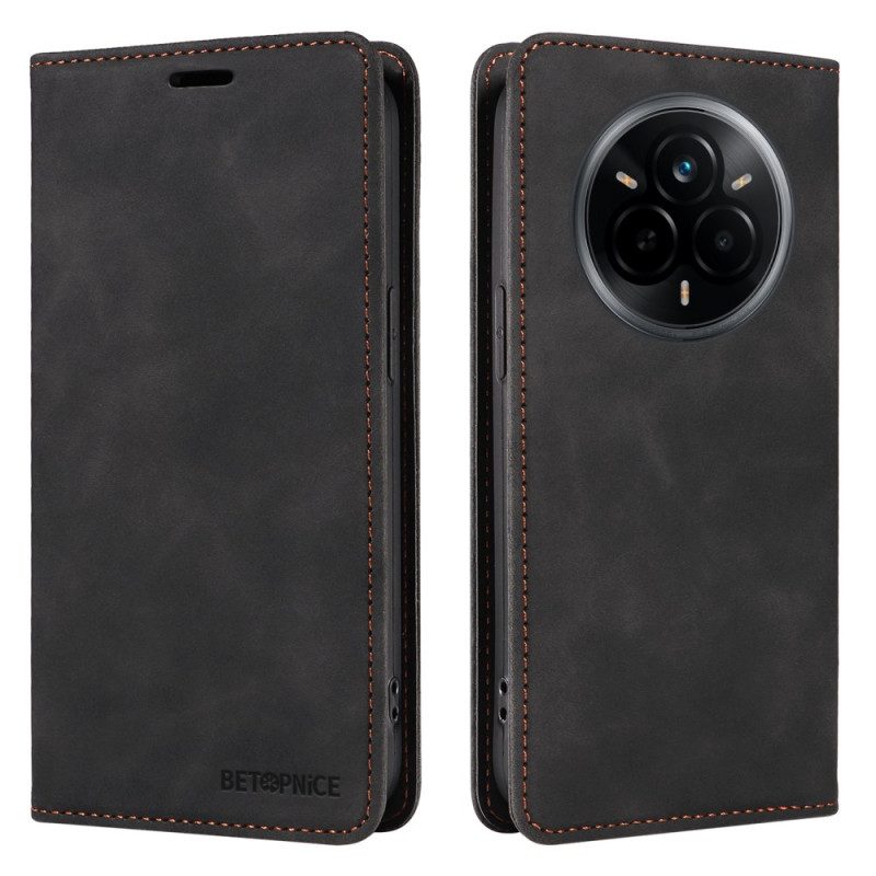 Folio-fodral Realme 14 Pro 5g Klassisk Mocka Rfid