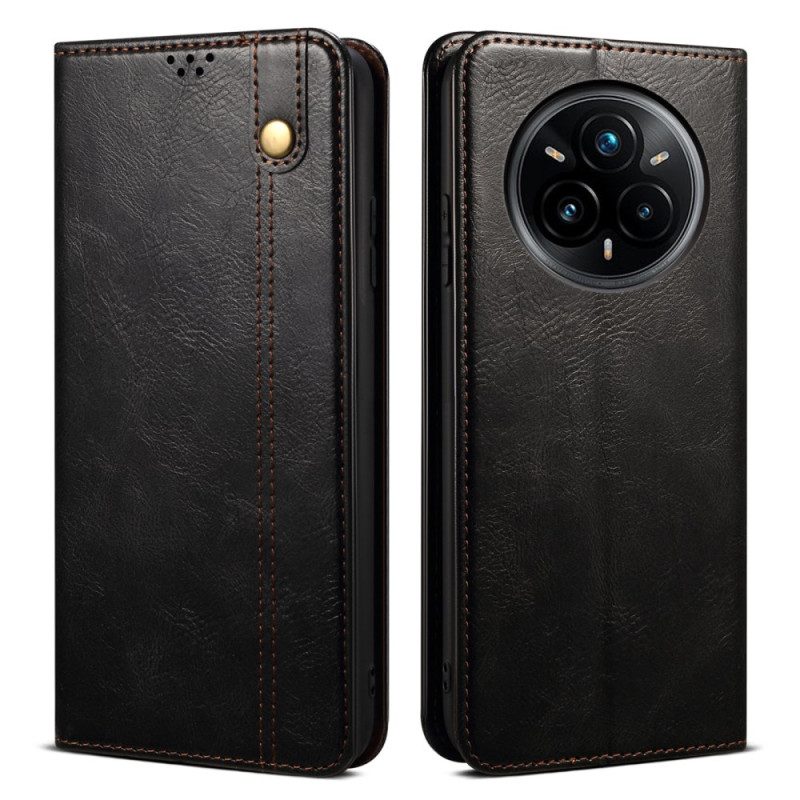 Folio-fodral Realme 14 Pro 5g Vaxat Konstläder