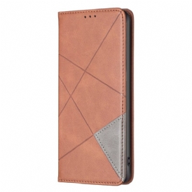 Folio-fodral Realme C53 Geometriskt Mönster
