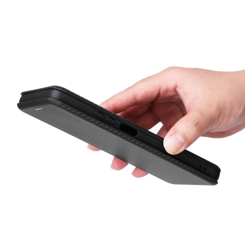 Folio-fodral Realme C53 Kolfiber