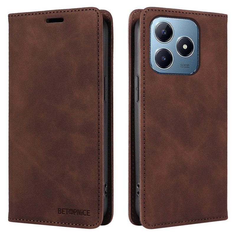 Folio-fodral Realme C63 Rfid-blockerande Betopnice