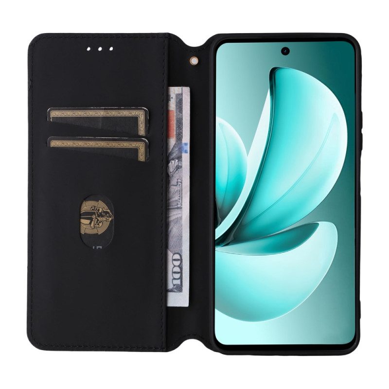 Folio-fodral Realme C71 Telefonfodral Glansig