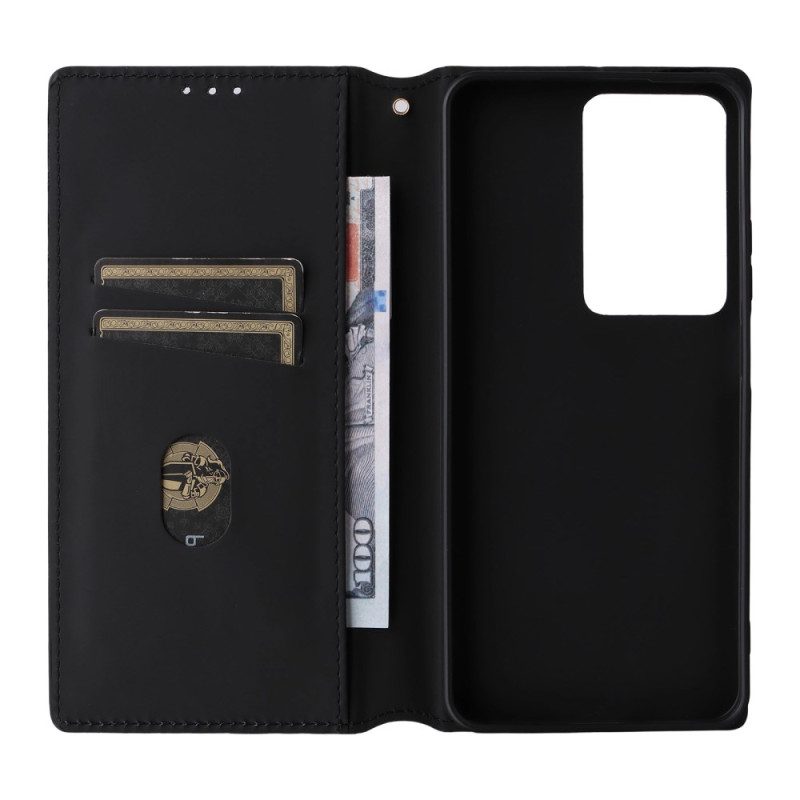 Folio-fodral Realme C75 Diamantmönster