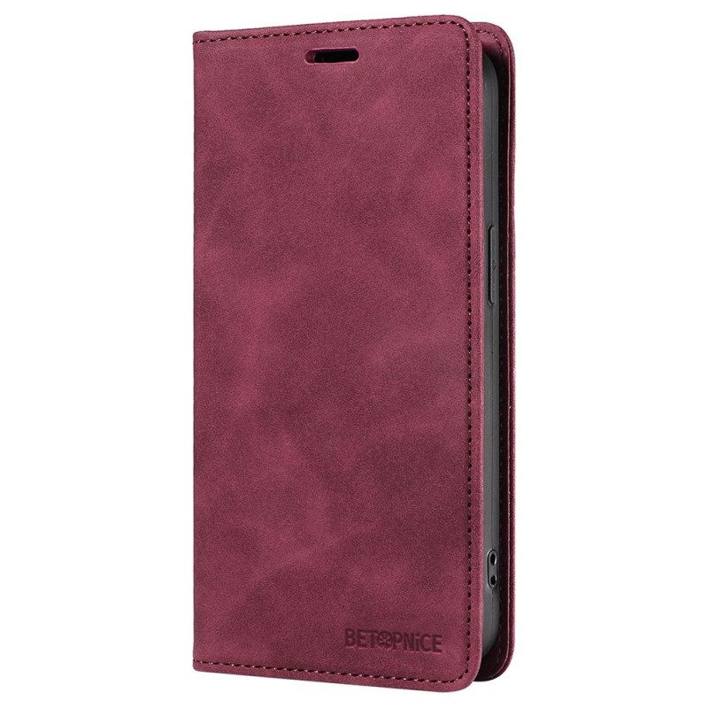 Folio-fodral Realme Note 60 Rfid-blockerande Betopnice