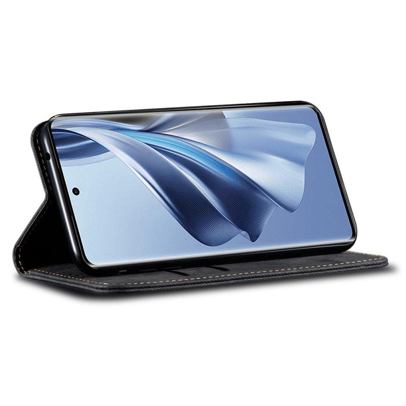 Folio-fodral Realme Note 60x Telefonfodral Jeanstyg