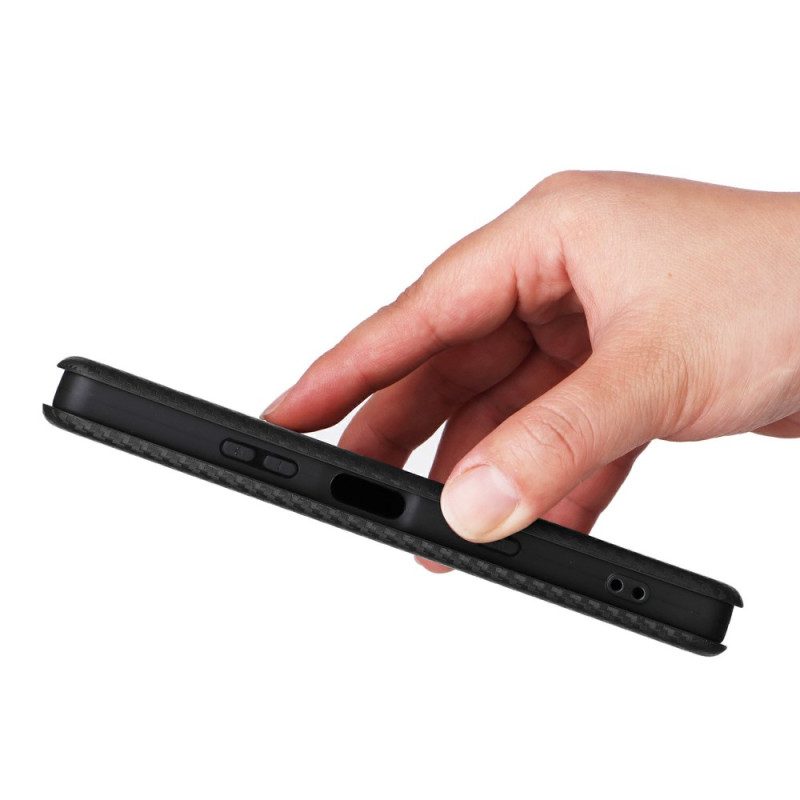 Folio-fodral Sony Xperia 10 Vii Telefonfodral Kolfiber