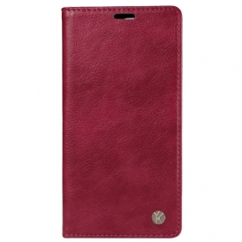 Folio-fodral Vivo V40 5g Vintageeffekt Yikatu