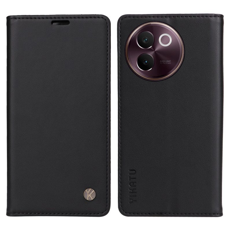 Folio-fodral Vivo V40 Lite 5g Yikatu