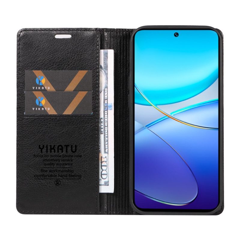 Folio-fodral Vivo V40 Se 5g Telefonfodral Vintagestil Yikatu