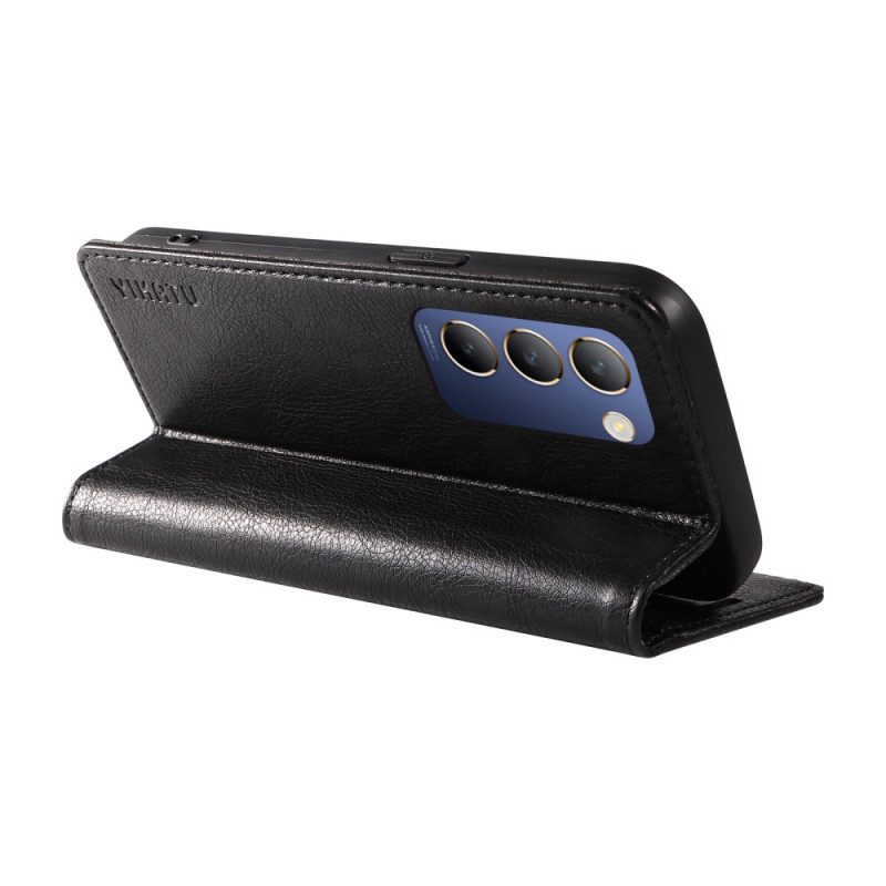 Folio-fodral Vivo V40 Se 5g Telefonfodral Vintagestil Yikatu