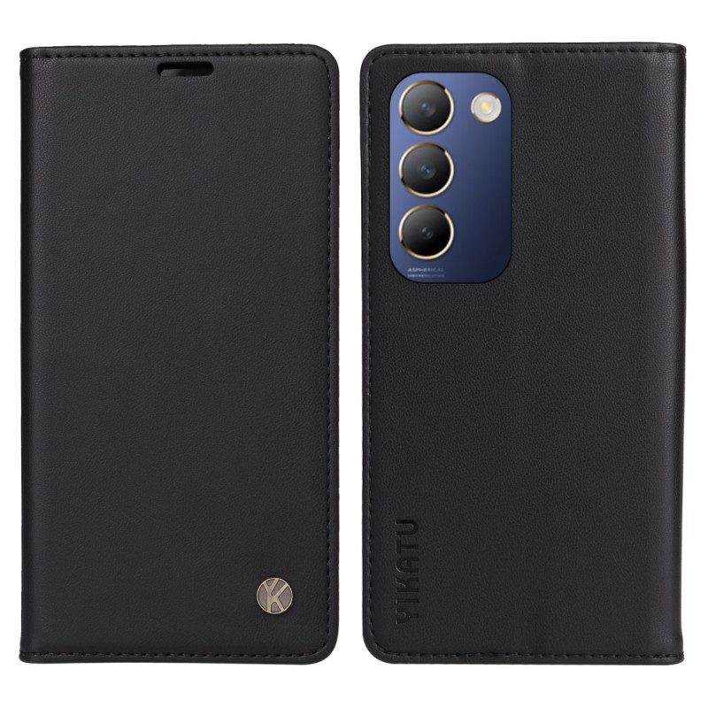 Folio-fodral Vivo V40 Se 5g Telefonfodral Yikatu