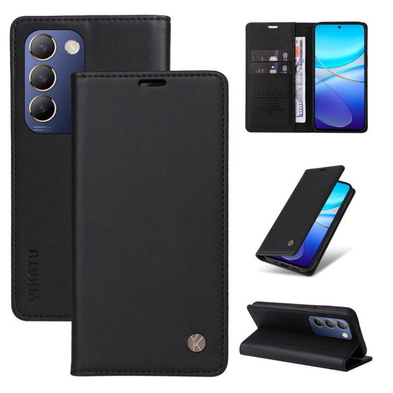 Folio-fodral Vivo V40 Se 5g Telefonfodral Yikatu