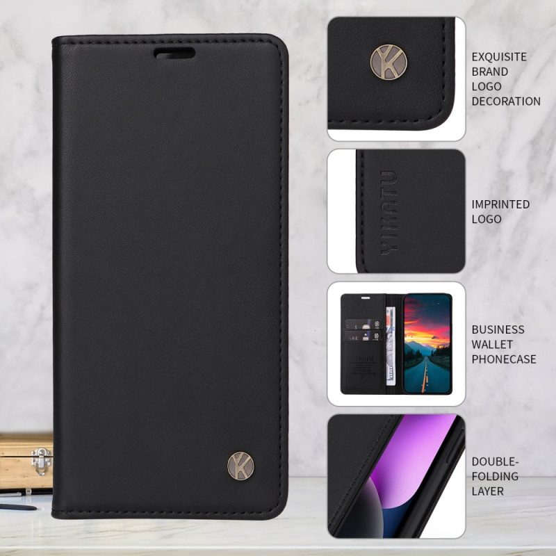 Folio-fodral Vivo V50 5g Yikatu