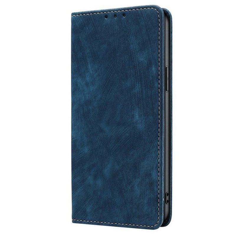 Folio-fodral Vivo V50 Lite 5g Rfid-blockerande Mockaeffekt