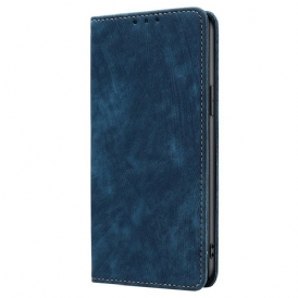 Folio-fodral Vivo V50 Lite 5g Rfid-blockerande Mockaeffekt