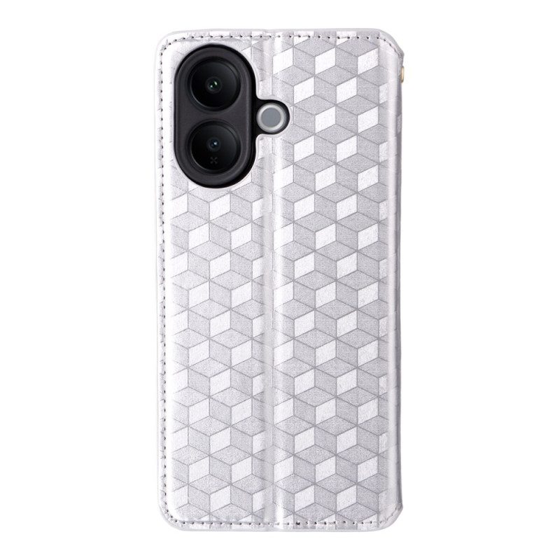Folio-fodral Vivo V60 Lite Diamantmönster
