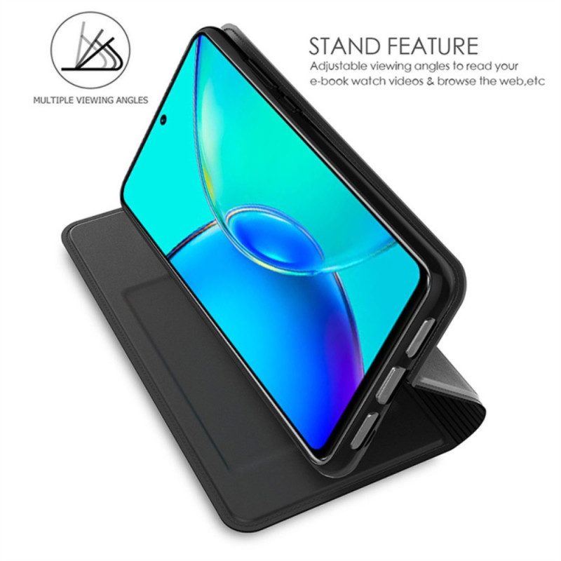 Folio-fodral Vivo X100 Pro Korthållare