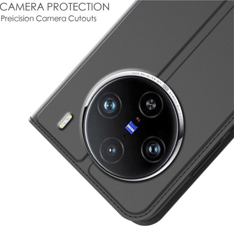 Folio-fodral Vivo X100 Pro Korthållare