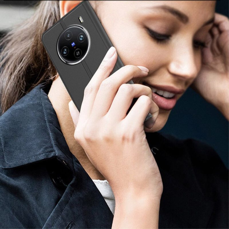 Folio-fodral Vivo X100 Pro Korthållare
