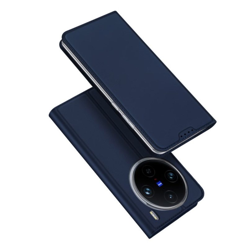 Folio-fodral Vivo X100 Pro Skin Pro Series Dux Ducis