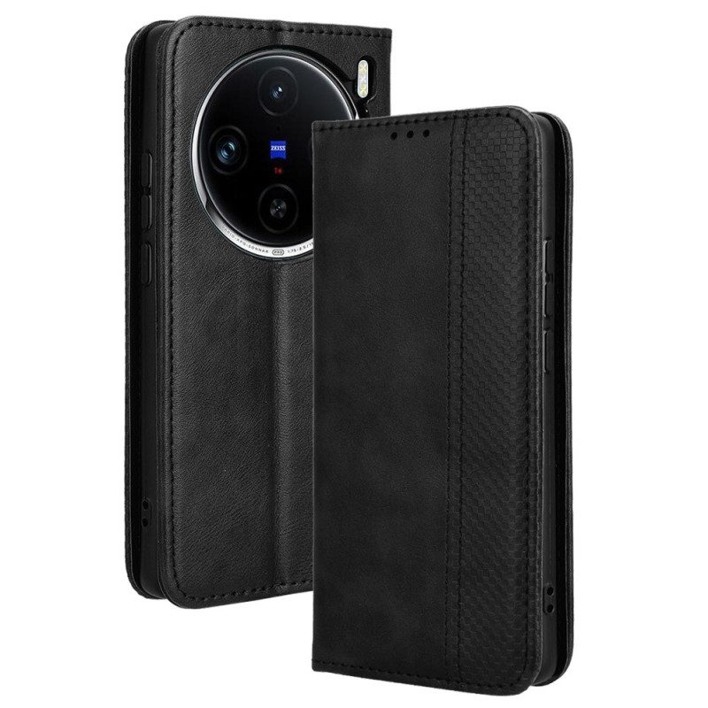 Folio-fodral Vivo X100 Pro Vintage Frieze
