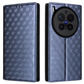 Folio-fodral Vivo X300 Pro Diamantmönster