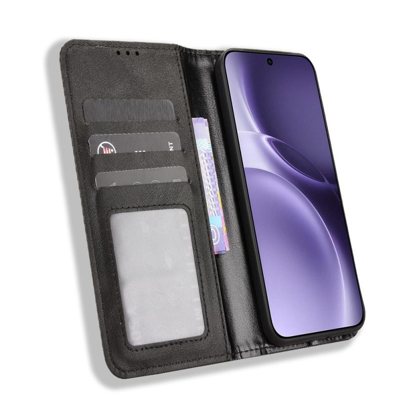 Folio-fodral Vivo X300 Pro Vintagekant
