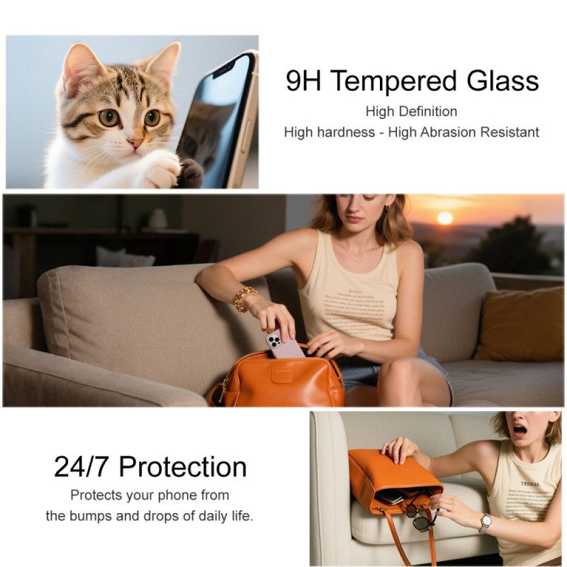 Heltäckande Skärmskydd I Härdat Glas För Oppo Reno 14 F 5g Imak