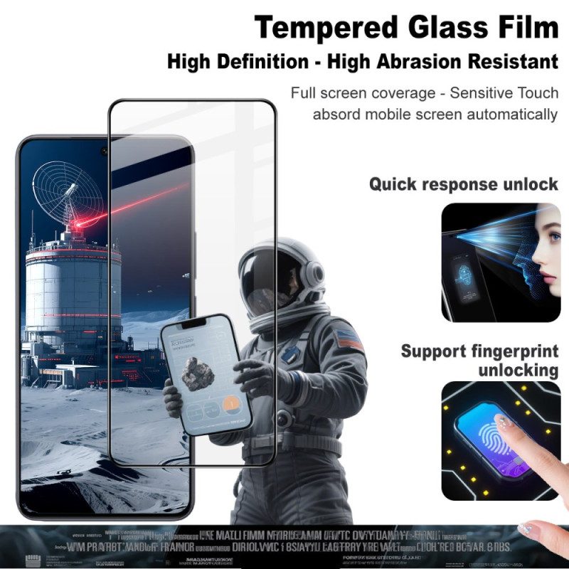 Heltäckande Skärmskydd I Härdat Glas För Vivo V60 Lite (fingeravtryckslåsning) (fingeravtryck)
