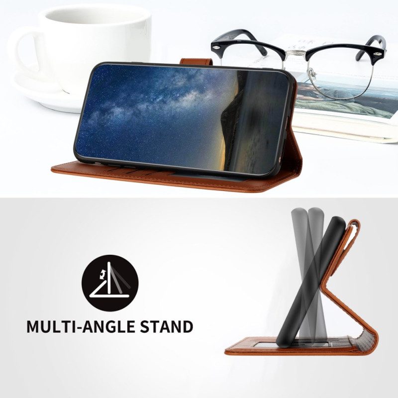 Läderfodral Google Pixel 10 / 10 Pro Telefonfodral Spetstryck