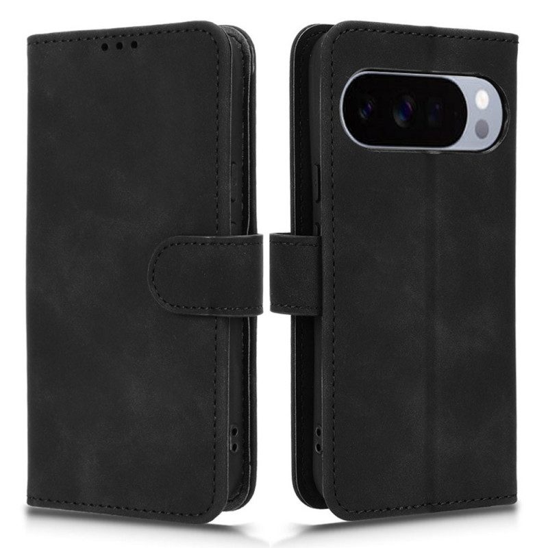 Läderfodral Google Pixel 10 Pro Xl Telefonfodral Mockaeffekt