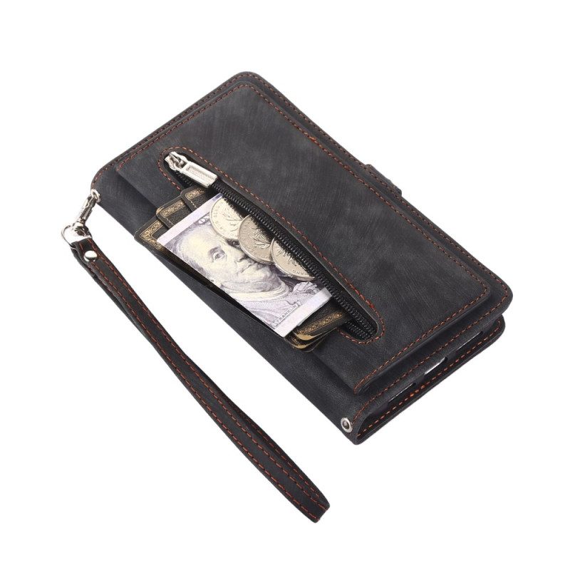 Läderfodral Google Pixel 10 Pro Xl Telefonfodral Plånbok Med Mockaeffekt