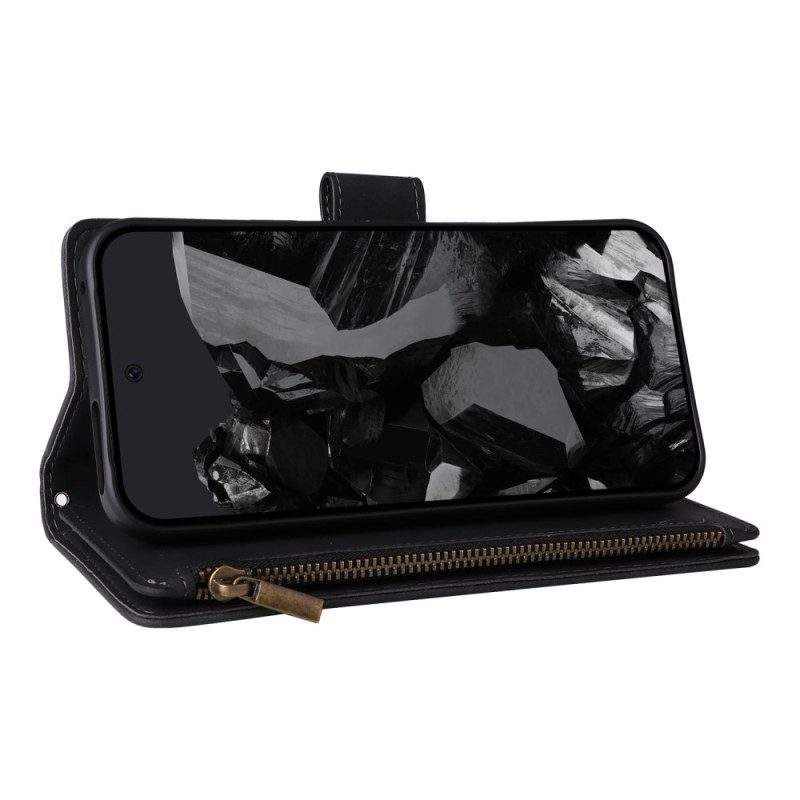 Läderfodral Google Pixel 10 Pro Xl Telefonfodral Premium Mockaplånbok