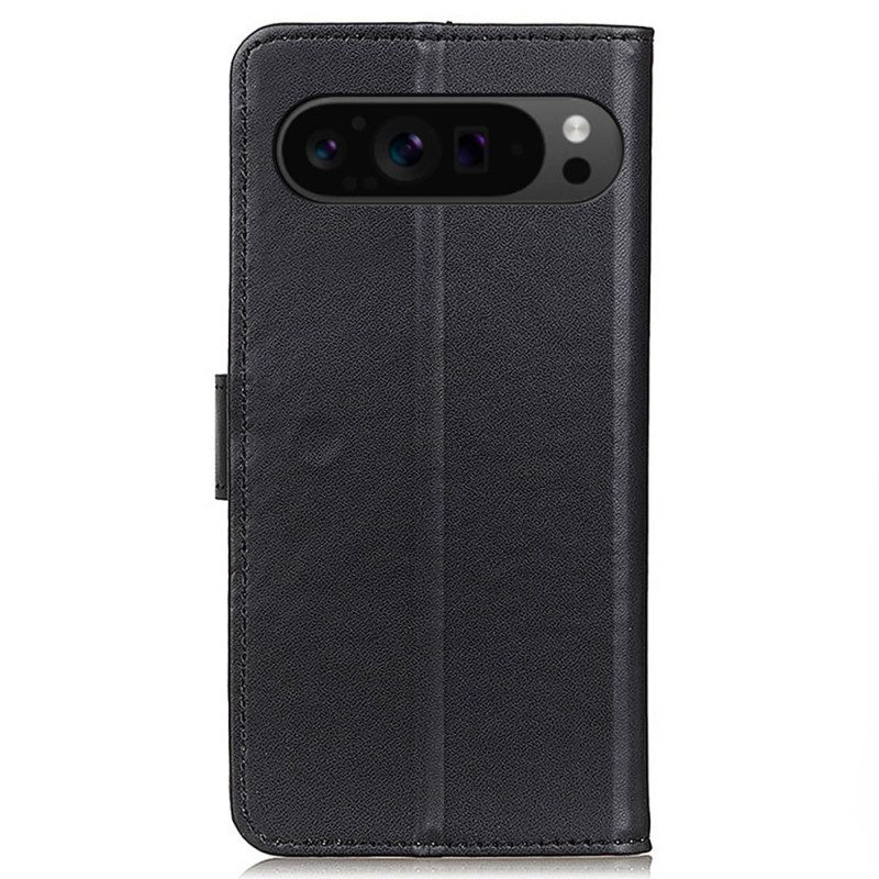 Läderfodral Google Pixel 9 Telefonfodral Imitationsläder