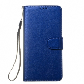 Läderfodral Oneplus 13 Telefonfodral Enfärgad