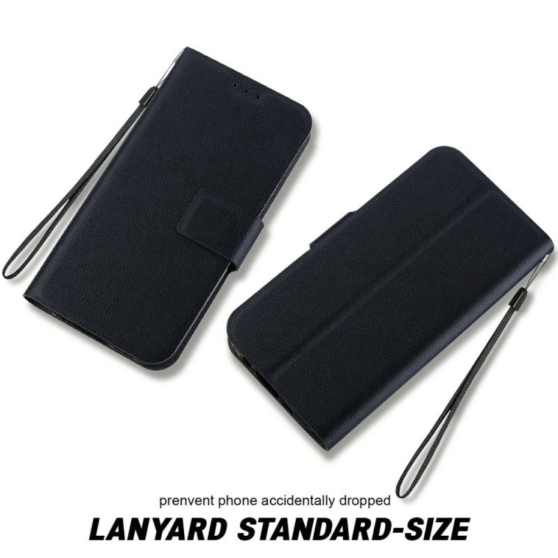 Läderfodral Oneplus 13 Telefonfodral Magnetlås