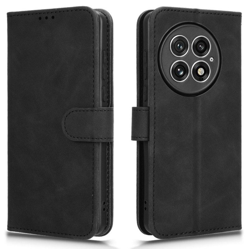 Läderfodral Oneplus 13 Telefonfodral Mockaeffekt