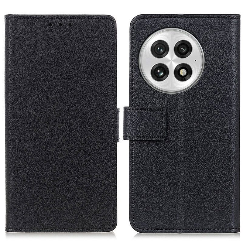 Läderfodral Oneplus 13 Telefonfodral Traditionellt Konstläder