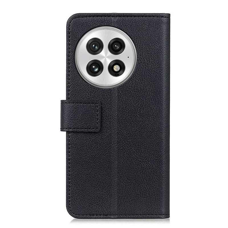 Läderfodral Oneplus 13 Telefonfodral Traditionellt Konstläder