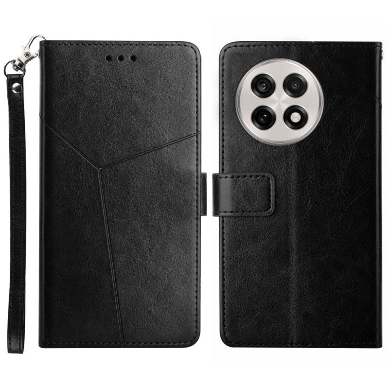 Läderfodral Oneplus 13r Telefonfodral Elegant